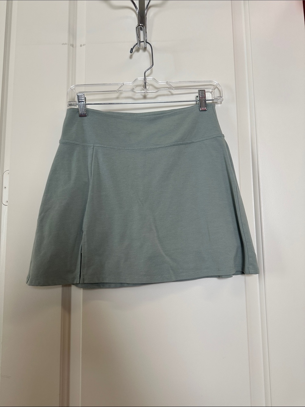 Old Navy Sage Green Active Mini Skirt